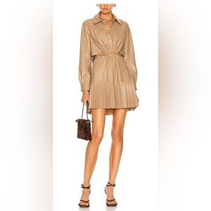 Jonathan Simkhai Tan Long Sleeve Dress